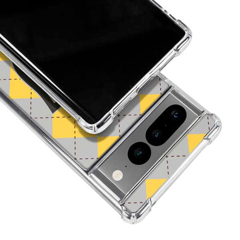 Wizarding World Harry Potter Hufflepuff Crest Google Pixel 7 Pro Clear Case